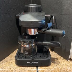 Mr. Coffee Black Espresso and Cappuccino Maker